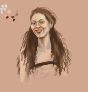 girl with long curly hair2